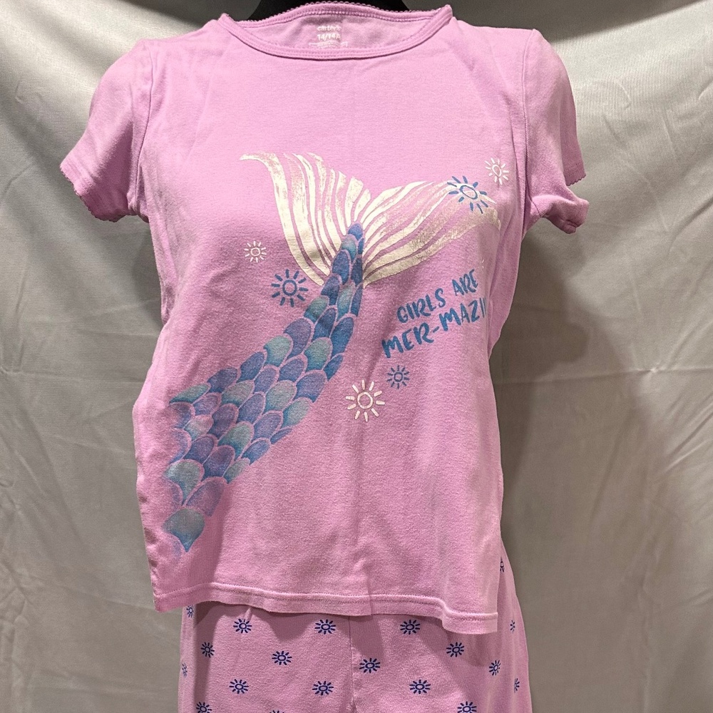 Carters 4-piece girls pajamas